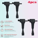 4X Ignition Coils ZJ01-18-100 UF655 AIC-4051 For Mazda 2003-2006 Nissan. Fixed Price $81.32.