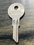 Briggs & Stratton *round* Oem Key Blank Most Harley Davidson Indian Thru 1969. Fixed Price $19.00.