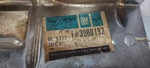 Corvette 70-79 Ignition Shield Genuine Gm Nos 3980192. Fixed Price $50.00.