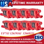 8PACK UF743 Ignition Coils For Chevrolet Corvette Gmc Yukon Cadillac Escalade V8. Fixed Price $139.99.