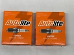 1938-53 Ford Autolite Spark Plugs Of Flathead 7RA-12405-SET. Fixed Price $40.00.