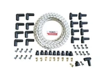 8MM Vintage Cloth Covered Spark Plug Wire Kit Electronic Ignition Systems White. Fixed Price $114.99.