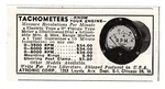 1951 Atronic Corp Tachometers Chicago Vintage Print Ad. Fixed Price $9.95.