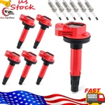 Set Of 6 Ignition Coils Pack & Spark Plugs Ford Flex Taurus Edge Lincoln Mkz. Fixed Price $95.95.