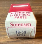 Sorensen FO-59 Rotor, New In Box. Fixed Price $6.00.
