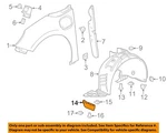 Gm Oem 16-19 Volt Fender Components-front Deflector 23146428. Fixed Price $120.33.