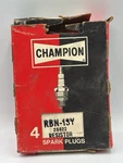 Champion RBN-13Y 20022 Resistor Spark Plugs Pack 4 Vintage New. Fixed Price $13.30.