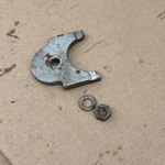 1964 Cadillac 429 Distributor Hold Down Bracket With Hardware. Fixed Price $40.00.