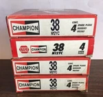 Genuine Champion Spark #38 N12YC Pack Of Plugs Fits Mopar 318 360 Engine. Fixed Price $33.33.