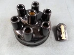 Nos 6 Cyl Black Auto-lite IG1323 Cap IG1320 Rotor Hupmobile Overland Willys. Fixed Price $37.50.