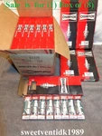 (8) .. Nos Champion RJ-12Y Spark Plugs Made In Usa. Fixed Price $32.00.