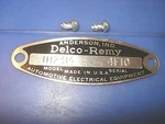 Distributor Tag, New. Gm 1112314, Date Code 4F10. 54 Corvette. Fixed Price $40.00.