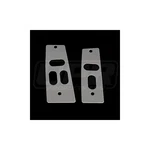 Hardtop Window Switch Plates Brushed Fits (1987-1993 Mustangs). Fixed Price $39.99.