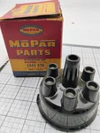 New Old Stock Mopar Distributor Cap 1343576 For Chrysler Desoto Dodge Plymouth. Fixed Price $49.95.