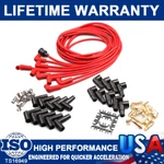 8MM Spark Plug Wire Cable Set For Core Suppression V8 4041K 90 Degree Boots. Fixed Price $32.85.