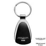 Chrysler 300 Logo Black Teardrop Key Chain Fob Ring. Fixed Price $15.95.