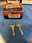 Nos Ford Key Blanks 1952-1958 Ignition Door/glove Box Trunk 1953 1954 1955 56. Fixed Price $19.99.