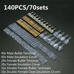 140 Motorcycle Car 4.0MM Double Female Bullet Wire Connector Terminals Set. Fixed Price $7.99.