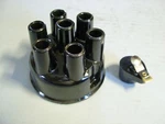 1927-35 Oldsmobile 6 New Black Distributor Cap & Rotor Set Brass Contacts. Fixed Price $30.00.