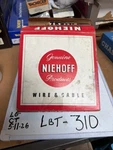 Vintage Niehoff Ignition Cable Set 12-73 Universal For Eight Cylinder Engines. Fixed Price $15.00.