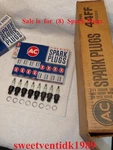 ( 8 ) Nos Ac- 44FF Spark Plugs ... Gm #5612302 From Sealed Case. Fixed Price $95.00.