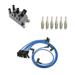 Ngk Ignition Coil Wires Nickel Spark Plugs Kit Ford Mustang V6 Ohv. Fixed Price $136.95.