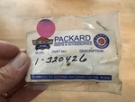 Packard Nos Autolite Point SET---1GP-3028-LS 320426. Fixed Price $23.00.