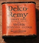 Nos Delco Remy Condenser Package Gm 1842806 1920'S 30'S Cylinders. Fixed Price $25.00.