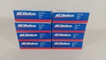 8 Pack Genuine Gm Acdelco Spark Plugs R44LTSM Copper. Fixed Price $19.99.