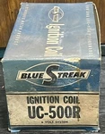 Vintage Nib 1960'S Blue-streak Standard Ignition Coil UC-500R Car Parts Nos. Fixed Price $75.67.