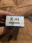 New Old Stock Condenser Blue Streak JC-34X Ignition Parts #FP-28. Fixed Price $8.10.