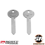 Scott Drake 67-93 Ford Mustang Running Horse Pony Door Ignition Trunk Blank Keys. Fixed Price $11.95.