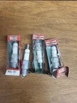 Champion RBL9Y Resistor Spark Plugs - 1 Box Of 4 New Old Stock. Fixed Price $12.50.
