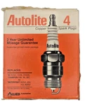 Autolite Spark Plugs No. 405 Standard Tip Nos Pack Copper Glass Seal 14MM. Fixed Price $15.95.