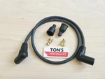 28" Vintage Classic Silicone Insulated Black Spark Plug Wire 7MM Copper Core Kit. Fixed Price $19.99.