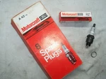 Spark Plug Set - 1959 Thru 75 Chrysler, Dodge, Plymouth Ex 413HP Autolite A42. Fixed Price $20.00.