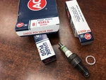 Vintage Ac 45XLS Gm Fire Spark Plugs Green 5612534 Nos Box Of 8. Fixed Price $30.00.