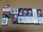 Nos (8) 47S Spark Plugs 1970S Pontiac Green Stripe Gm Chevy Buick Ancier 184. Fixed Price $35.00.