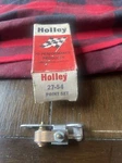 Set Holley # 27-54 Contact Ignition Nos Fast/free Ship. Fixed Price $18.00.