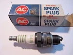 Usa Made Ac Spark Plug 42FS Fire Ring With Green Stripes. Fixed Price $7.49.