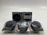 (5) Spectre 29841 Convoluted Black Split Wire Loom Tube Tubing - 3/4" X 4' Long. Fixed Price $24.95.