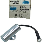 Bendix P&d Ignition Parts Brand Condenser P-67 New Old Stock. Fixed Price $11.99.