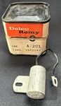 Vintage Auto Part: Delco Remy Ignition Condenser A-201 1972048 Nos Orig. Box. Fixed Price $9.99.