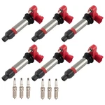 Ignition Coils & Spark Plugs Kit For 2010-2017 Gmc Terrain 3.0L 3.6L V6. Fixed Price $73.04.