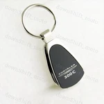 Authentic For Chrysler 300C Logo Metal Chrome Black Tear Drop Key Chain Ring Fob. Fixed Price $15.95.