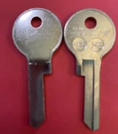 Ilco 1125 / H6 Nos Uncut Key Blank Ford Ignition Door 1940-51 Hurd. Fixed Price $5.00.