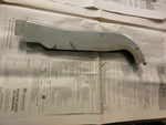 Corvette Ignition Shield Engine Chrome Gm #357697 Left Side, Gc. Fixed Price $16.00.
