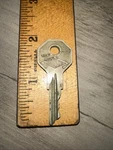 Antique Key: Basco Briggs & Stratton Car Early Models! Nickel Brass. Fixed Price $20.00.