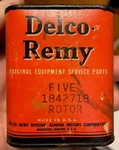 Delco Remy Rotors 1842718, Kenworth '33-36, Yellow Cab, White Ward Lafrance '35. Fixed Price $30.00.