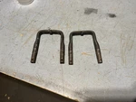 1932 1933 1934 Ford Original Rear Spring U-bolts Pair B-5705-A. Fixed Price $30.00.
